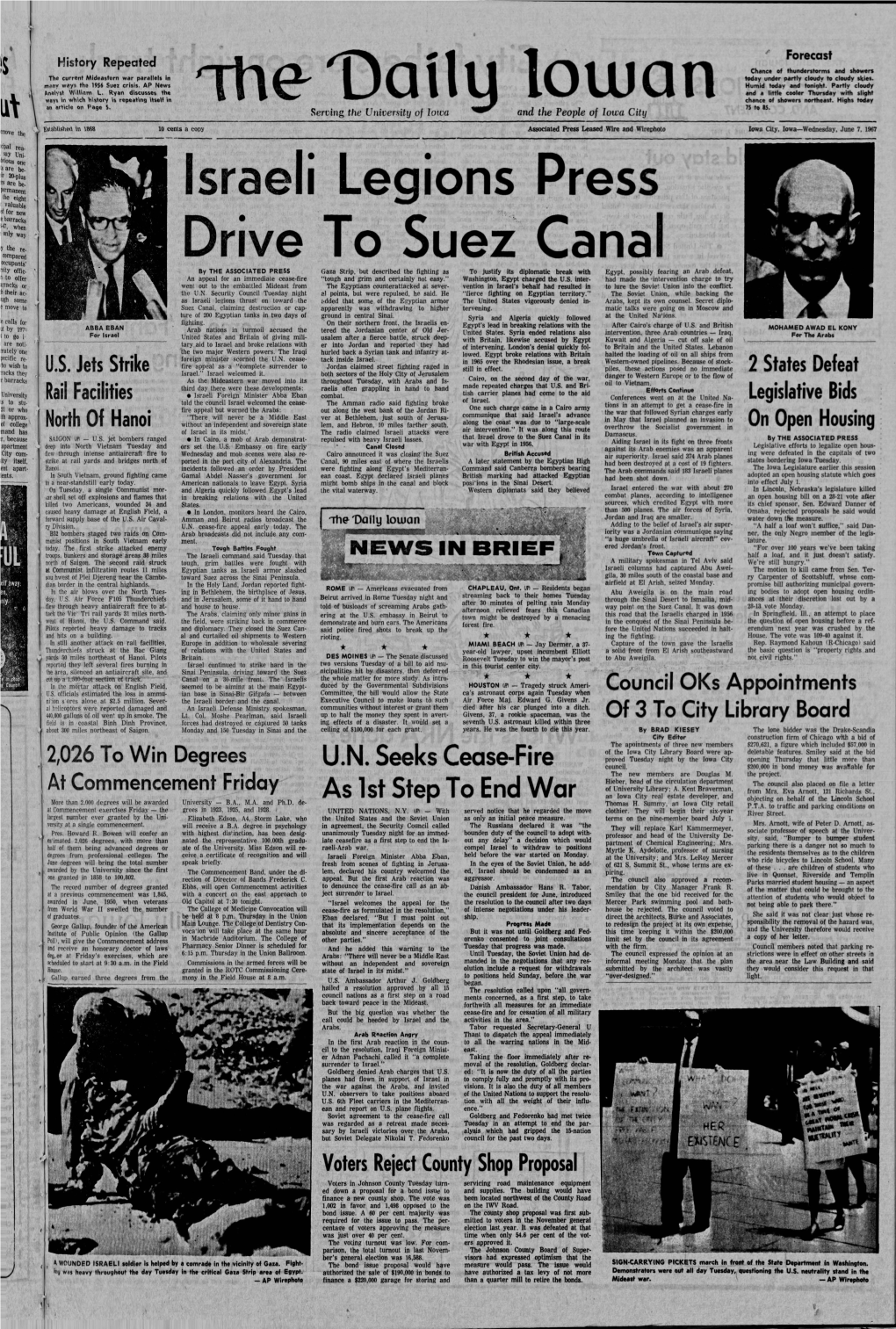 Daily Iowan (Iowa City, Iowa), 1967-06-07