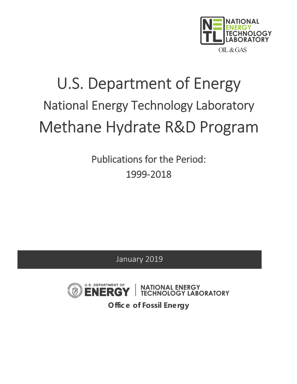 U.S. Department of Energy Methane Hydrate R&D Program