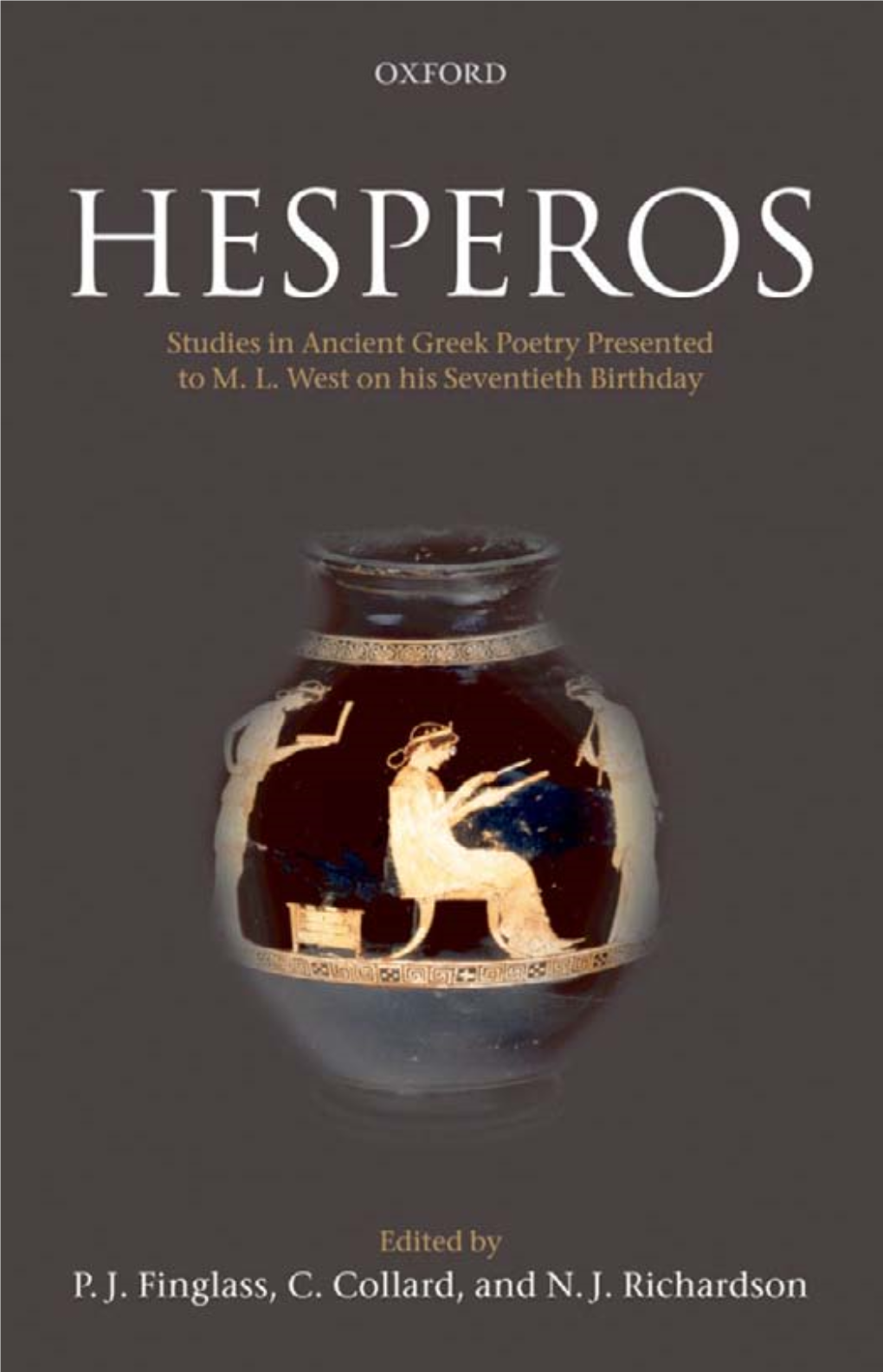 Hesperos-Studies-In-Ancient-Greek-Poetry-Presented