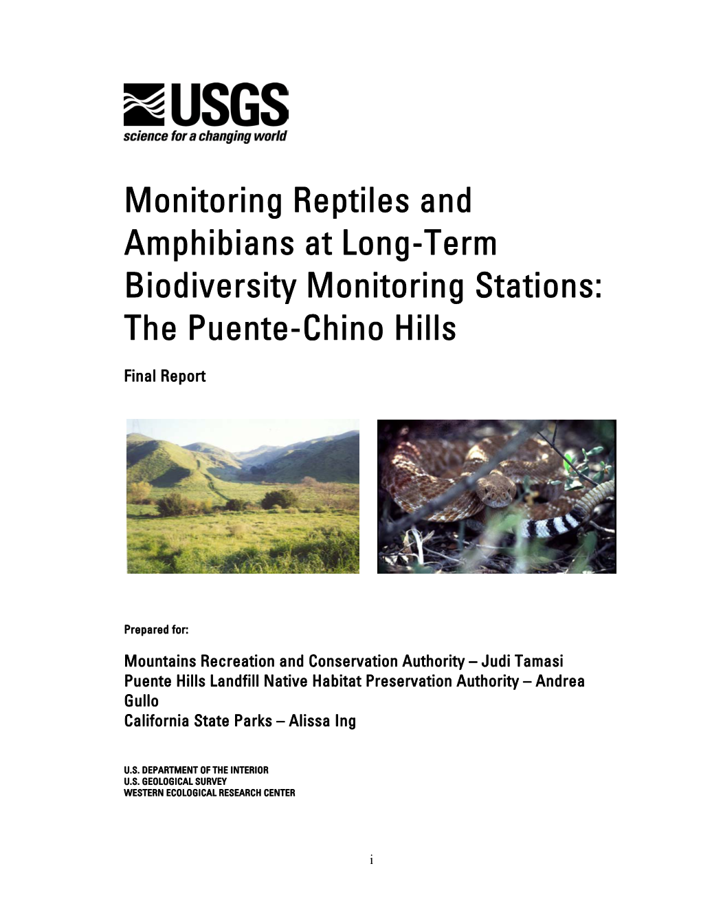 Monitoring Reptiles and Amphibians at Long-Term Biodiversity Monitoring Stations: the Puente-Chino Hills