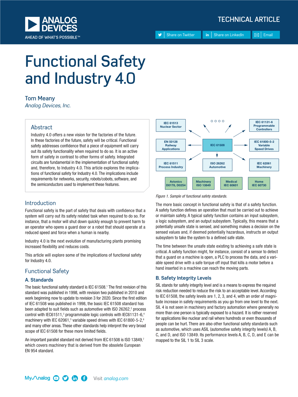 Functional Safety and Industry 4.0