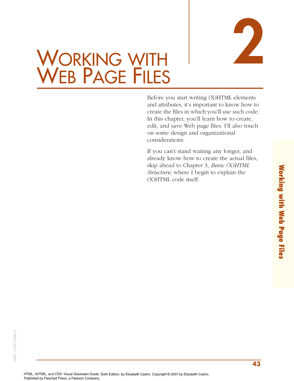 Working with Web Page Files