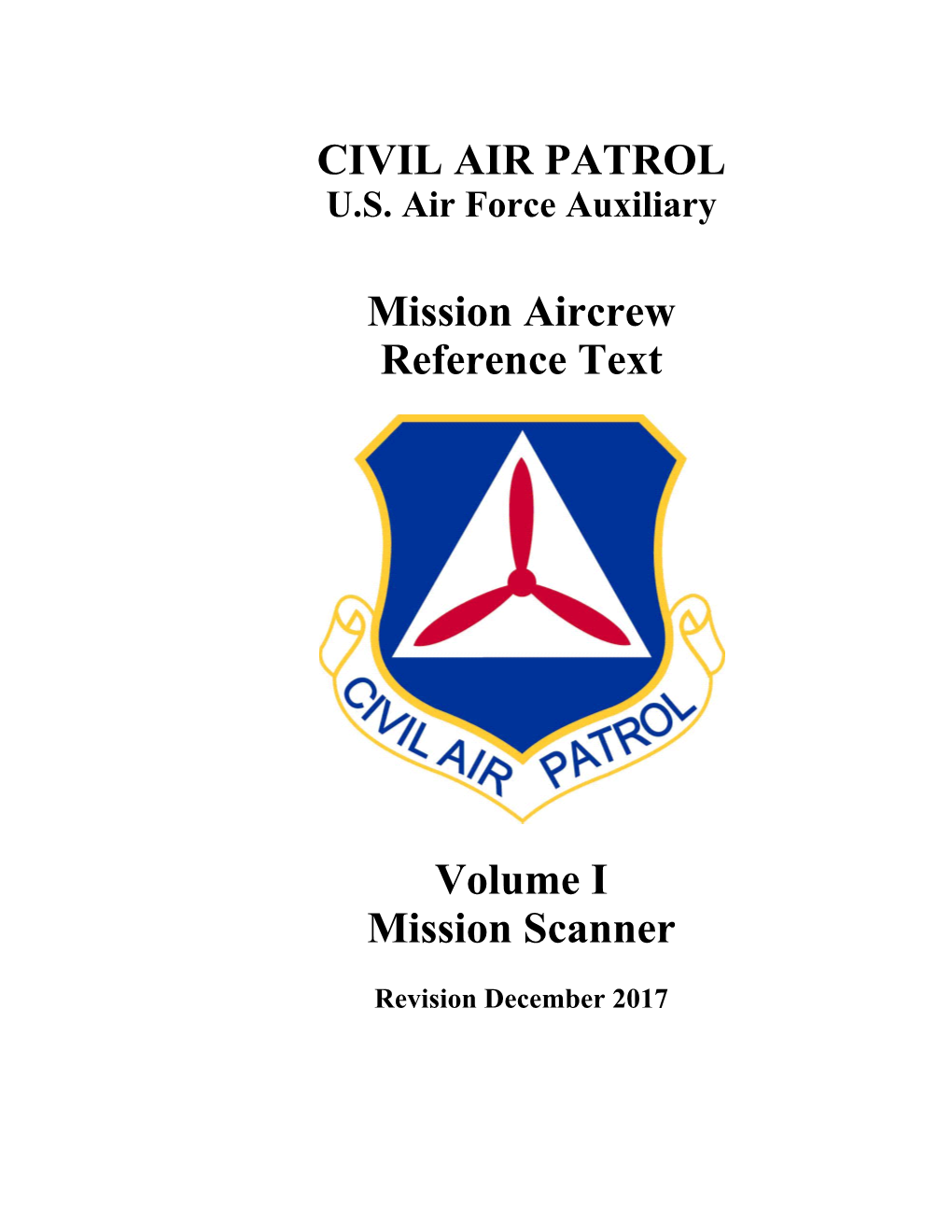 Mission Aircrew Reference Text