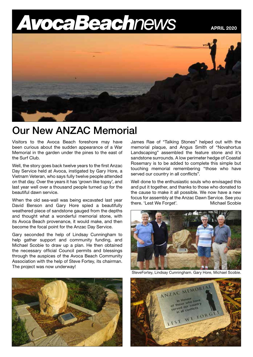 AVOCA BEACH NEWS April 2020