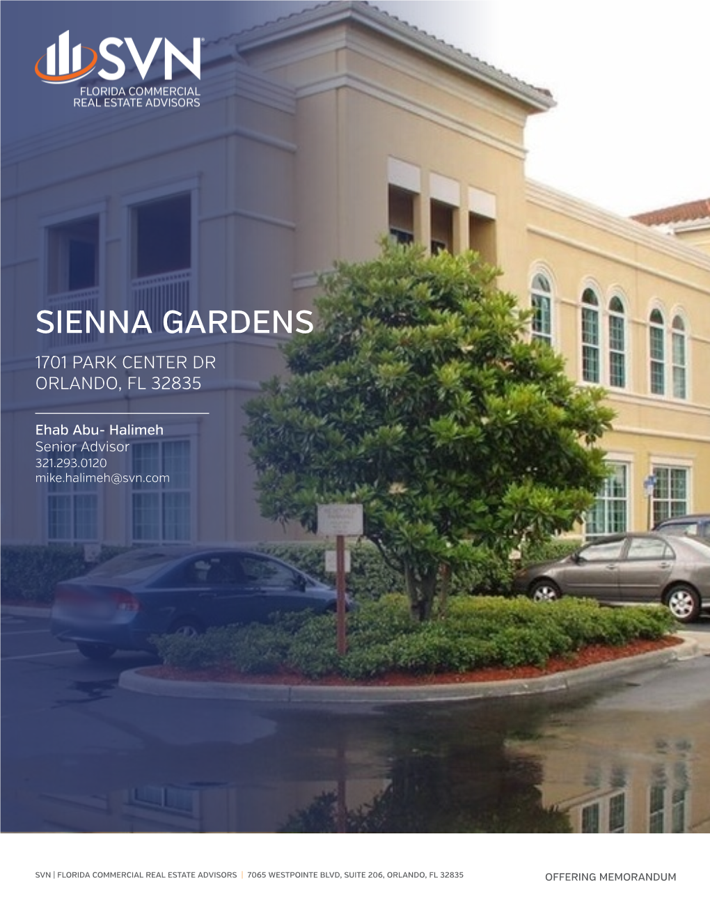 Sienna Gardens 1701 Park Center Dr Orlando, Fl 32835