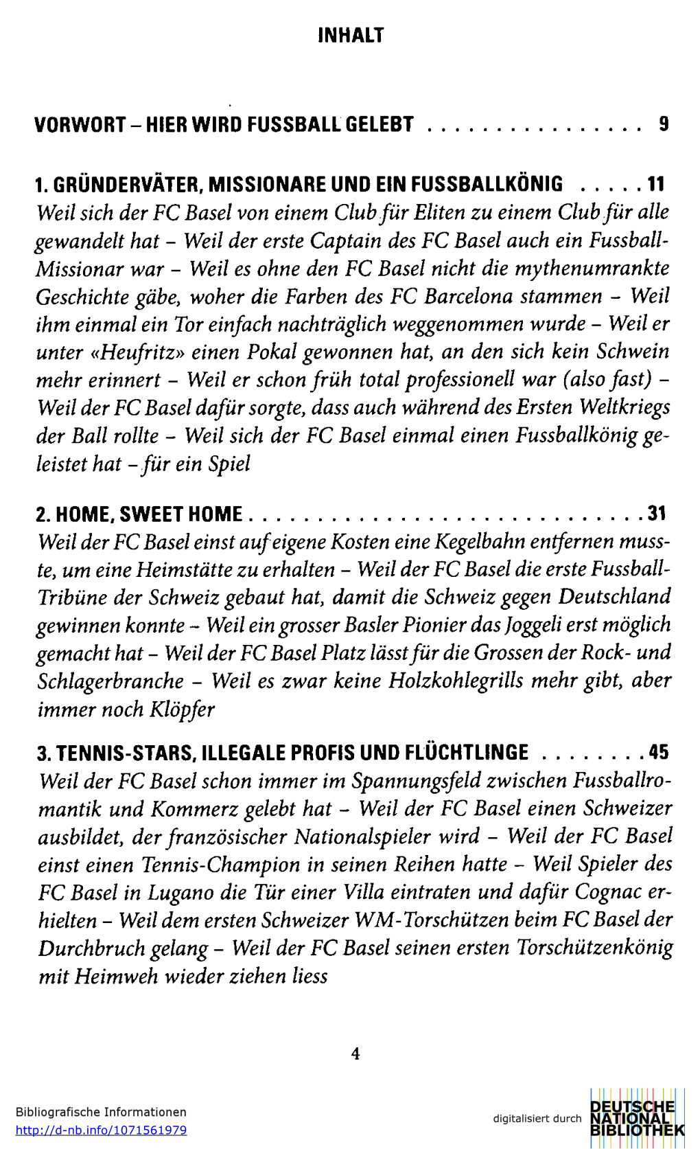 Vorwort-Hier Wird Fussball Gelebt 9 1. Gründerväter