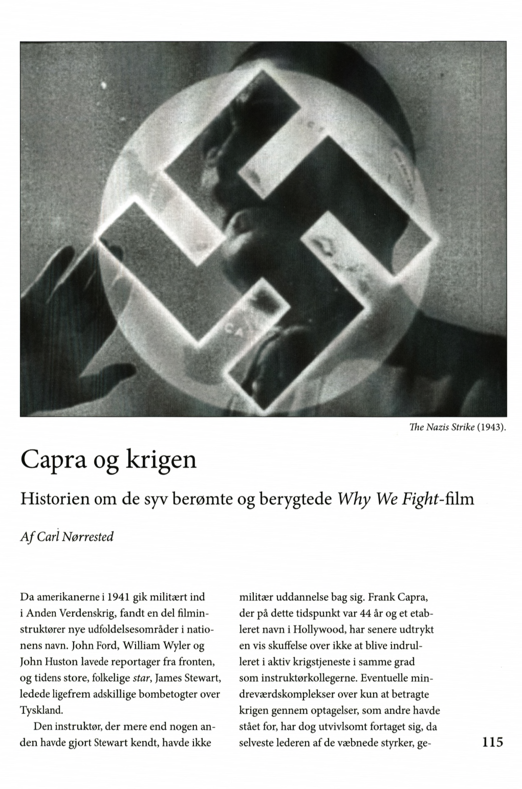 Capra Og Krigen