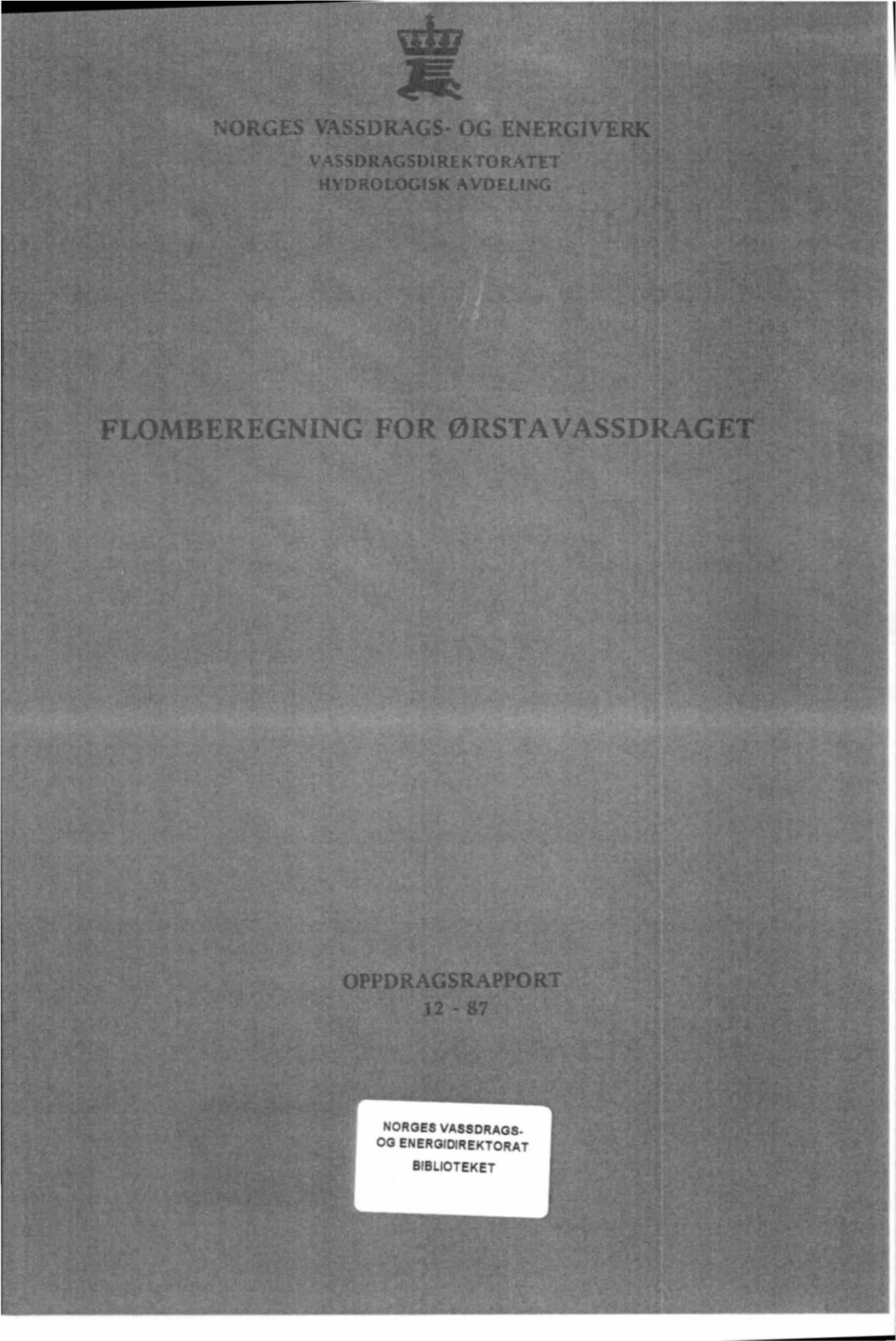 Flomberj..Gning for Ørsta Vassdraget