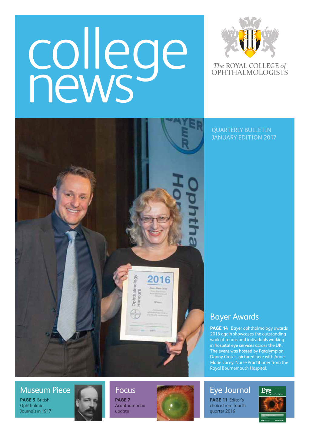 Bayer Awards Focus Museum Piece Eye Journal