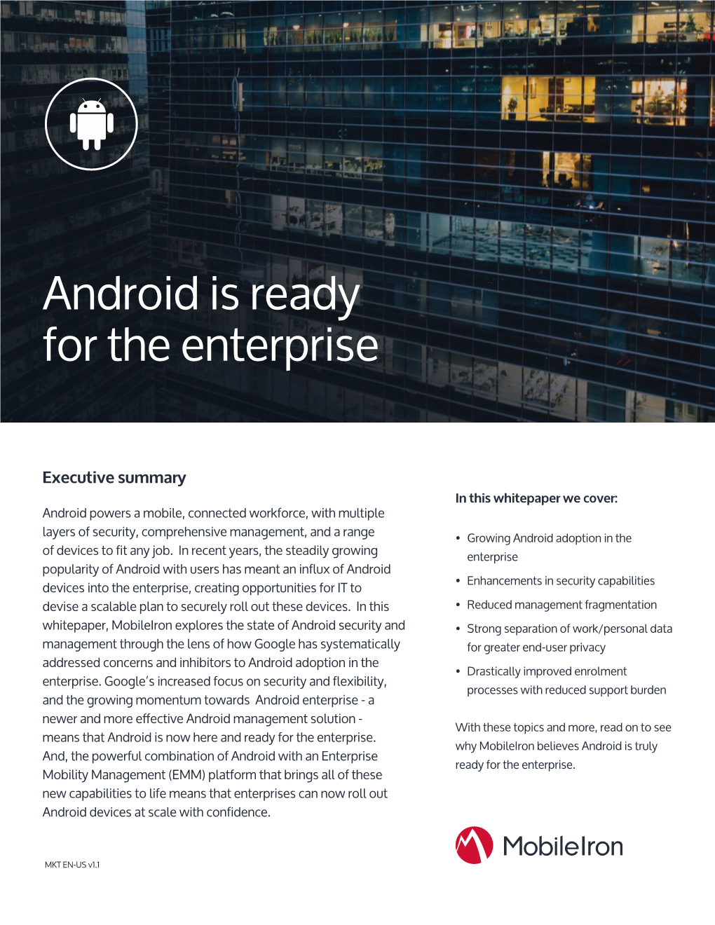 Android Is Ready for the Enterprise