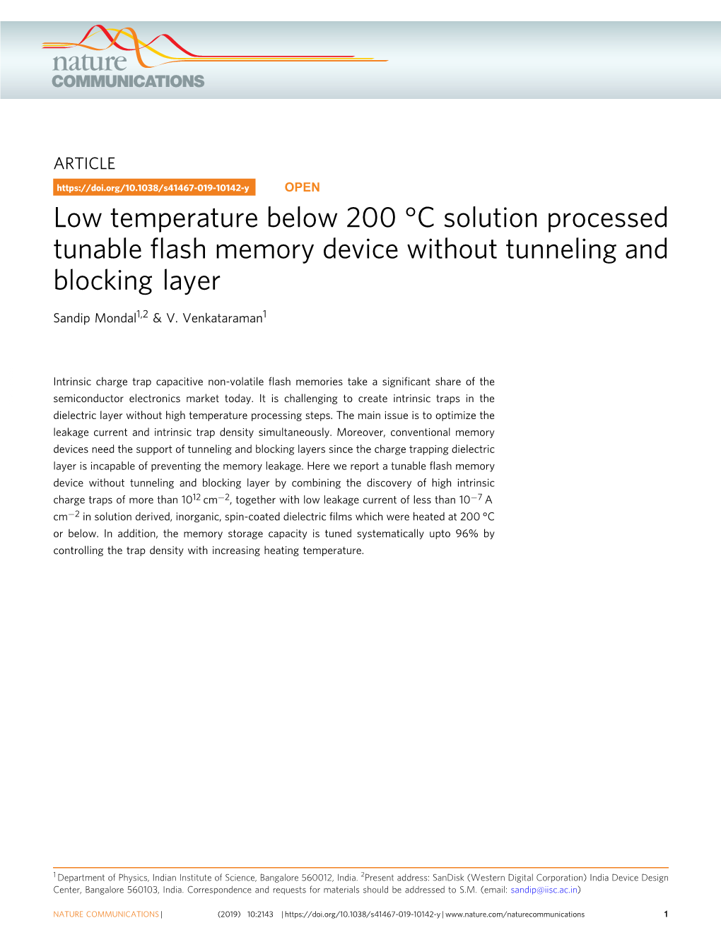 Low Temperature Below 200 °C Solution Processed Tunable Flash