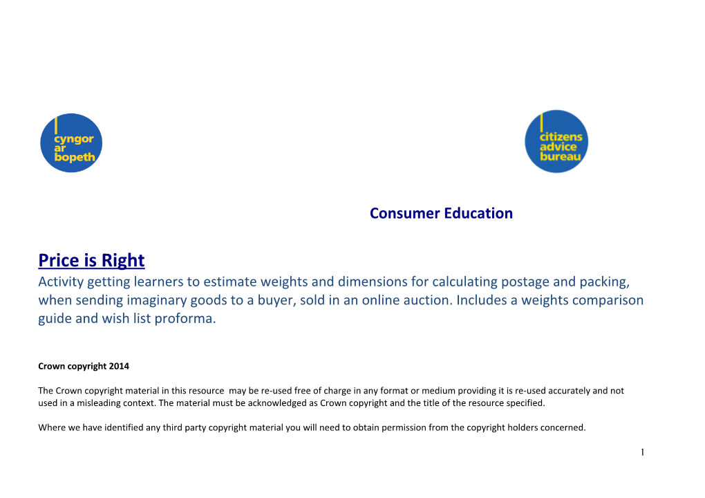 Buying and Selling: Setting the Context Activity 3 Buying and Selling Essential Information s1