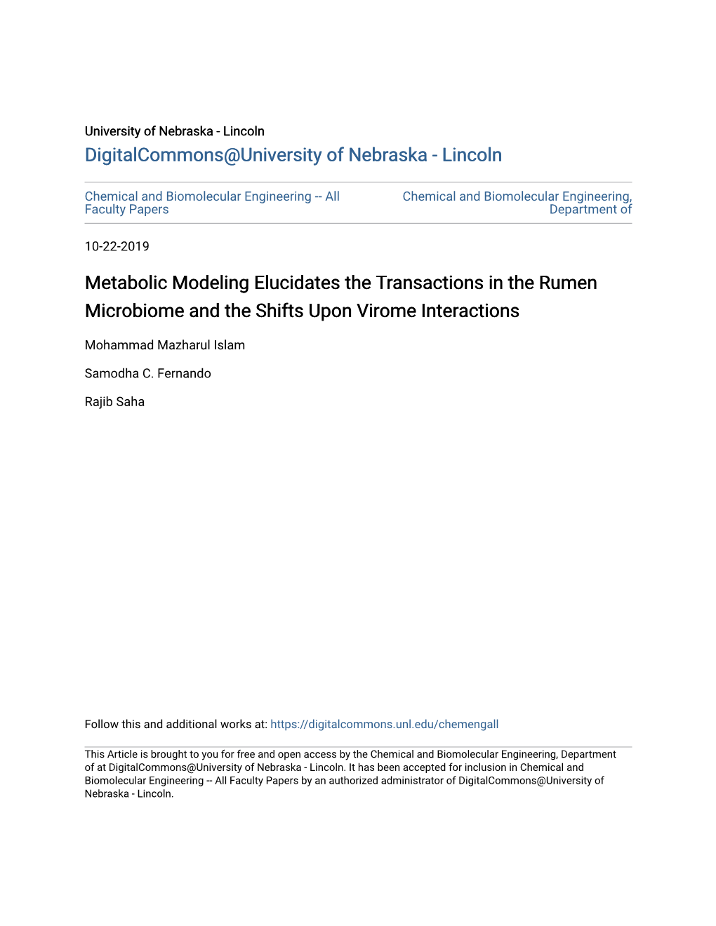 Metabolic Modeling Elucidates the Transactions in the Rumen Microbiome and the Shifts Upon Virome Interactions