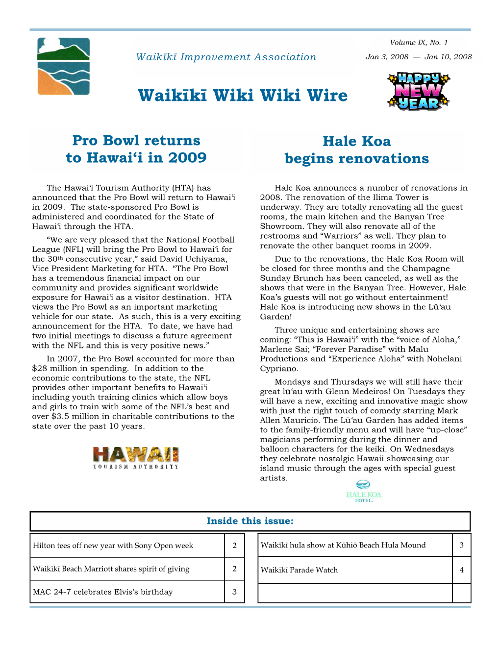 Waikīkī Wiki Wiki Wire