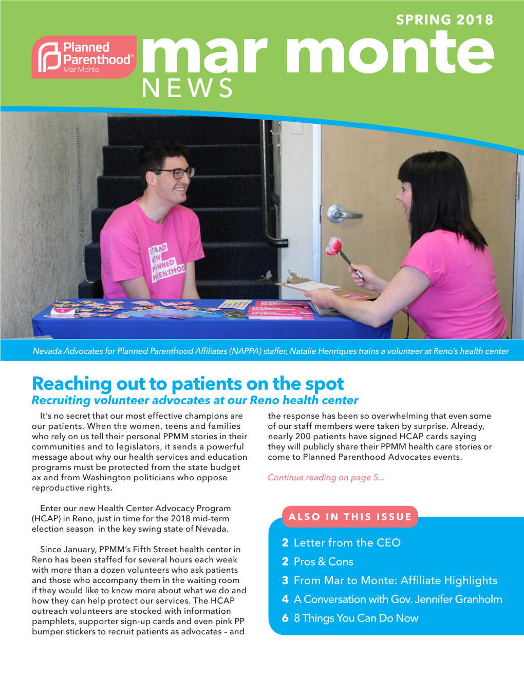 Reaching out to Patients on the Spot