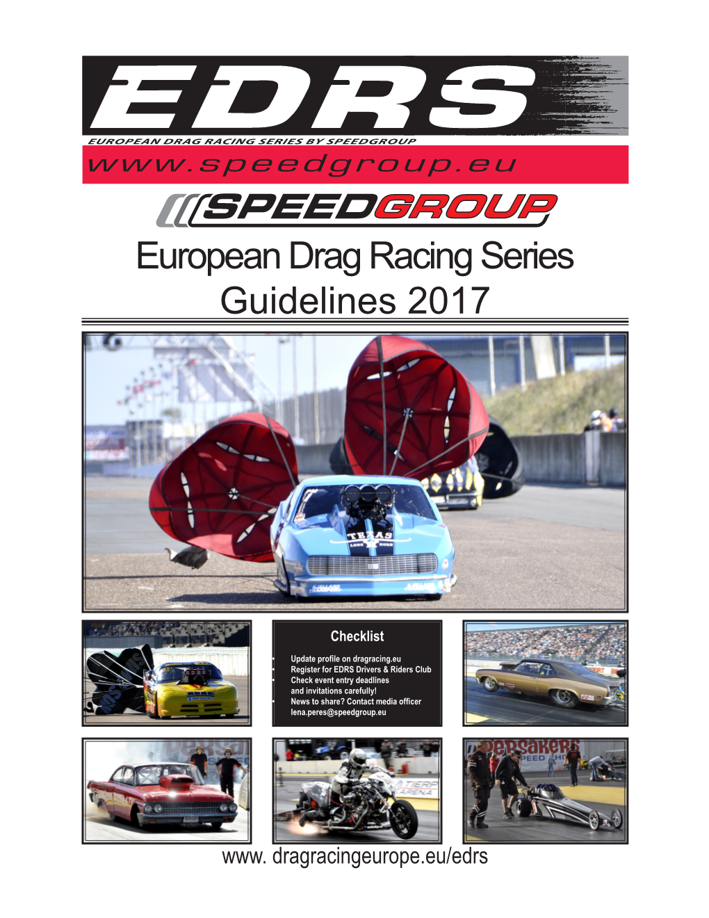 European Drag Racing Series Guidelines 2017
