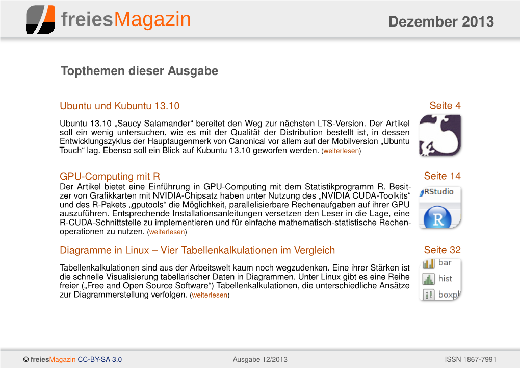 Ausgabe 12/2013 Als