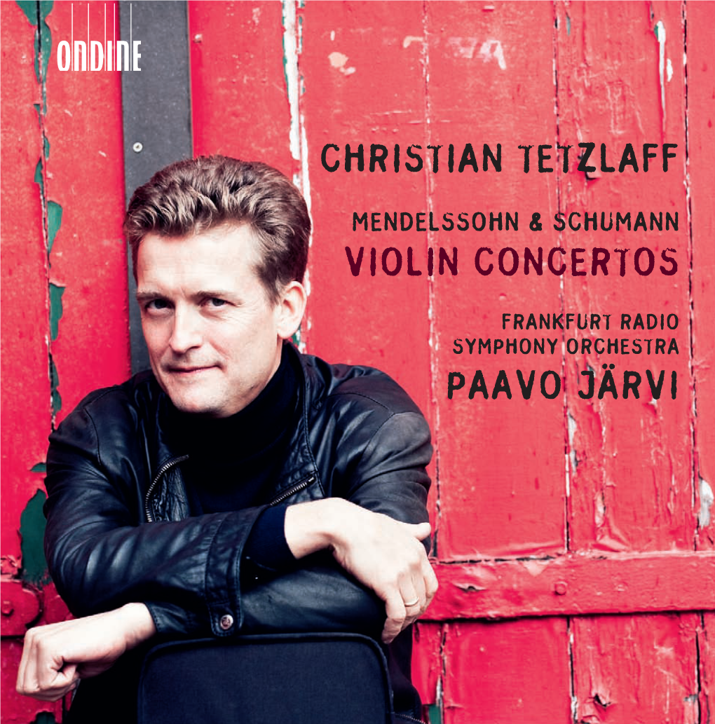 Christian Tetzlaff Violin Concertos Paavo Järvi