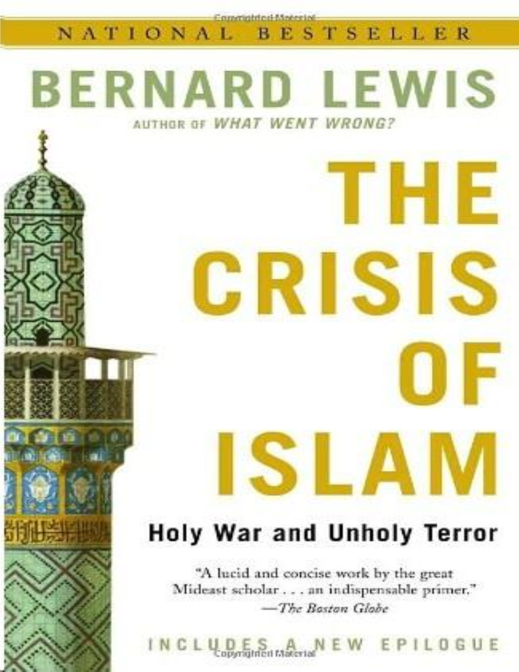 Sự Khủng Hoảng Của Hồi Giáo