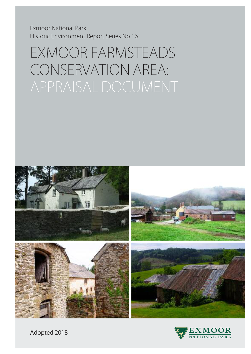 Exmoor Farmsteads Conservation Area: Appraisal Document