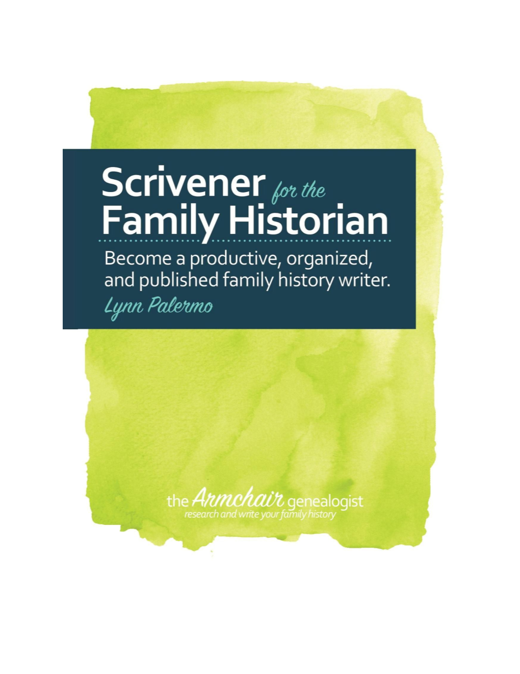 Scrivener for the Family Historian