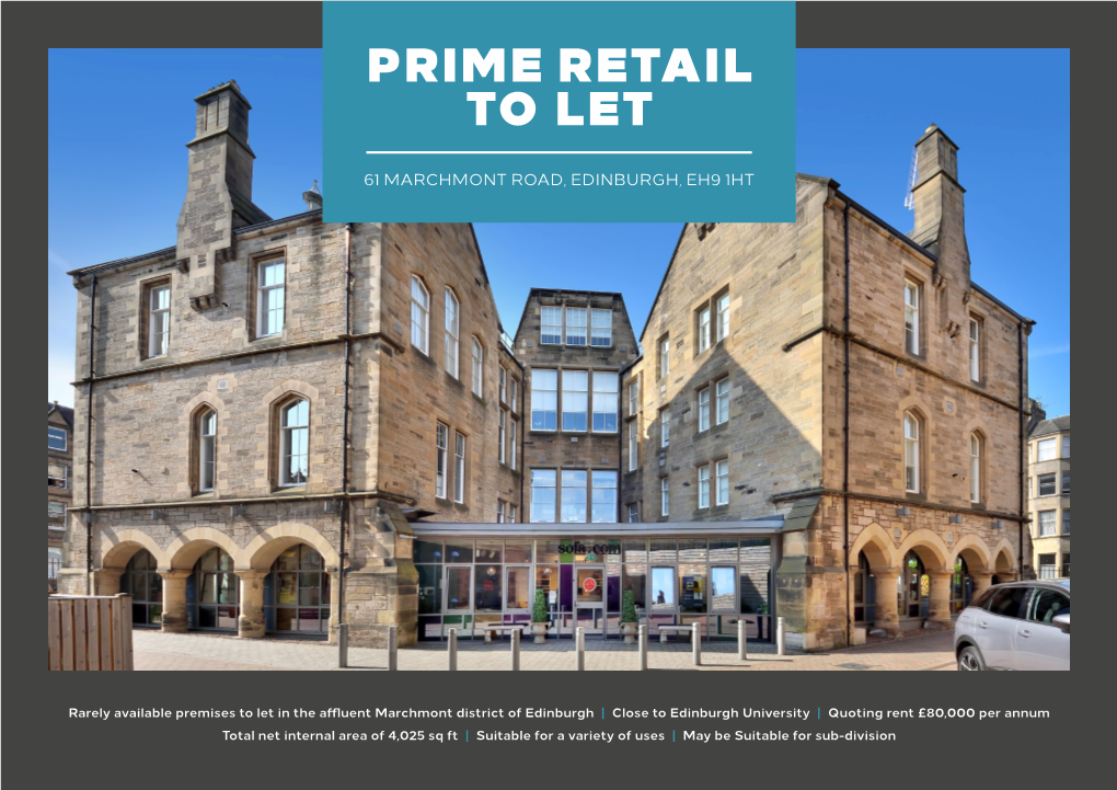 Prime Retail to Let