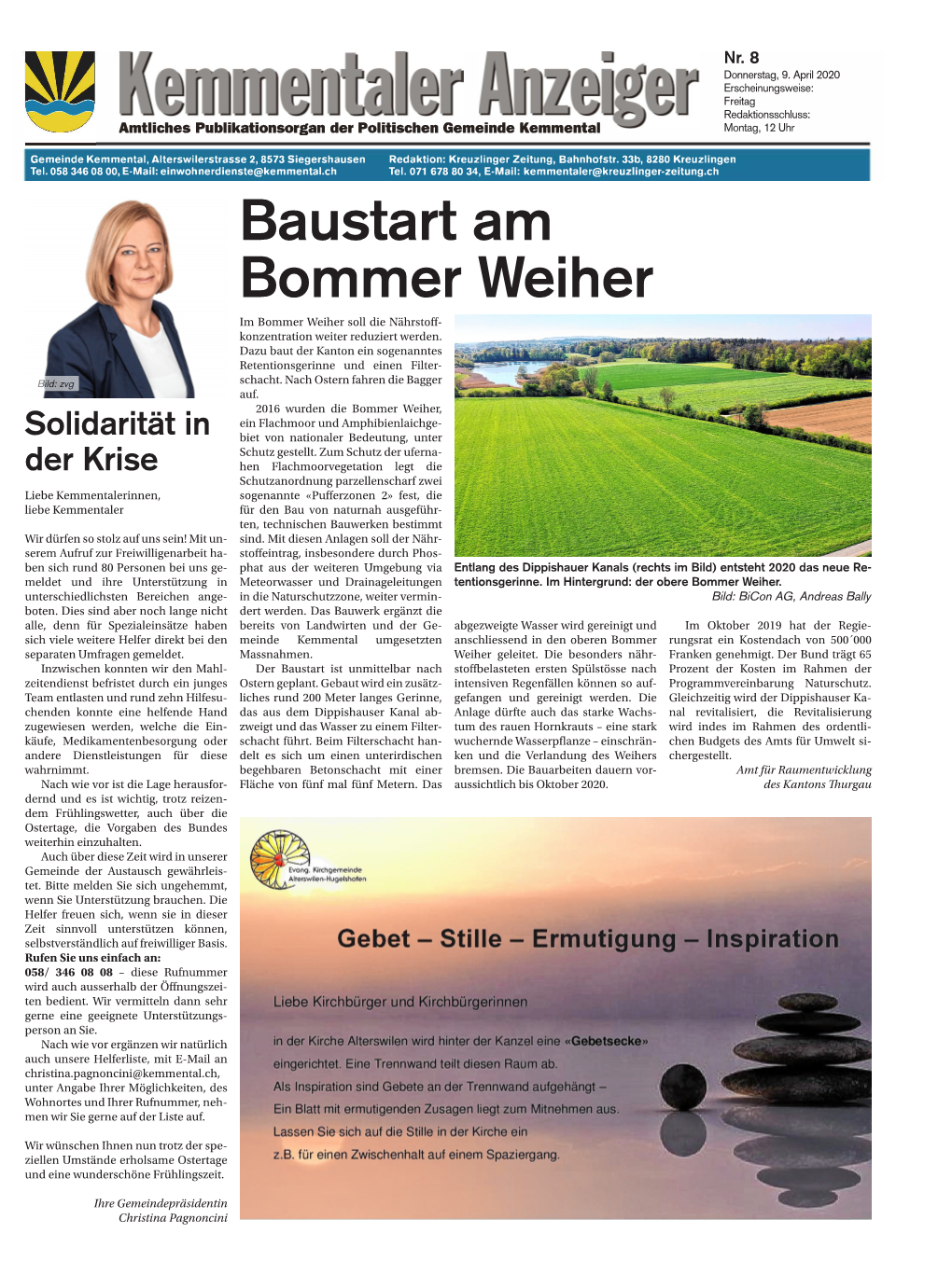 Baustart Am Bommer Weiher Im Bommer Weiher Soll Die Nährstoff- Konzentration Weiter Reduziert Werden