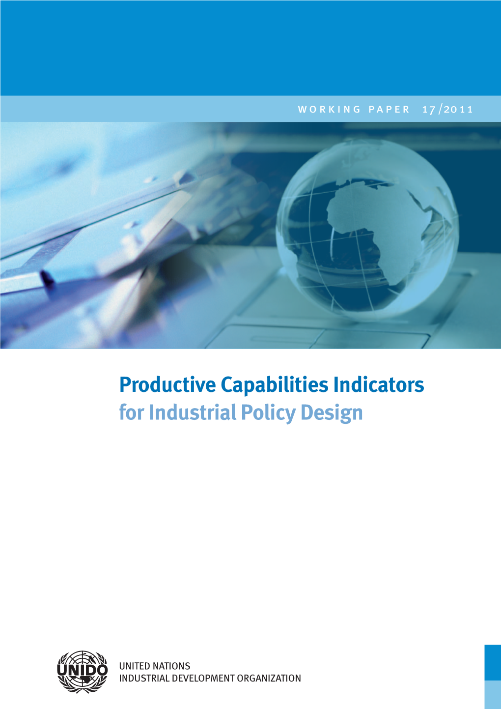 Productive Capabilities Indicators for Industrial Policy Design