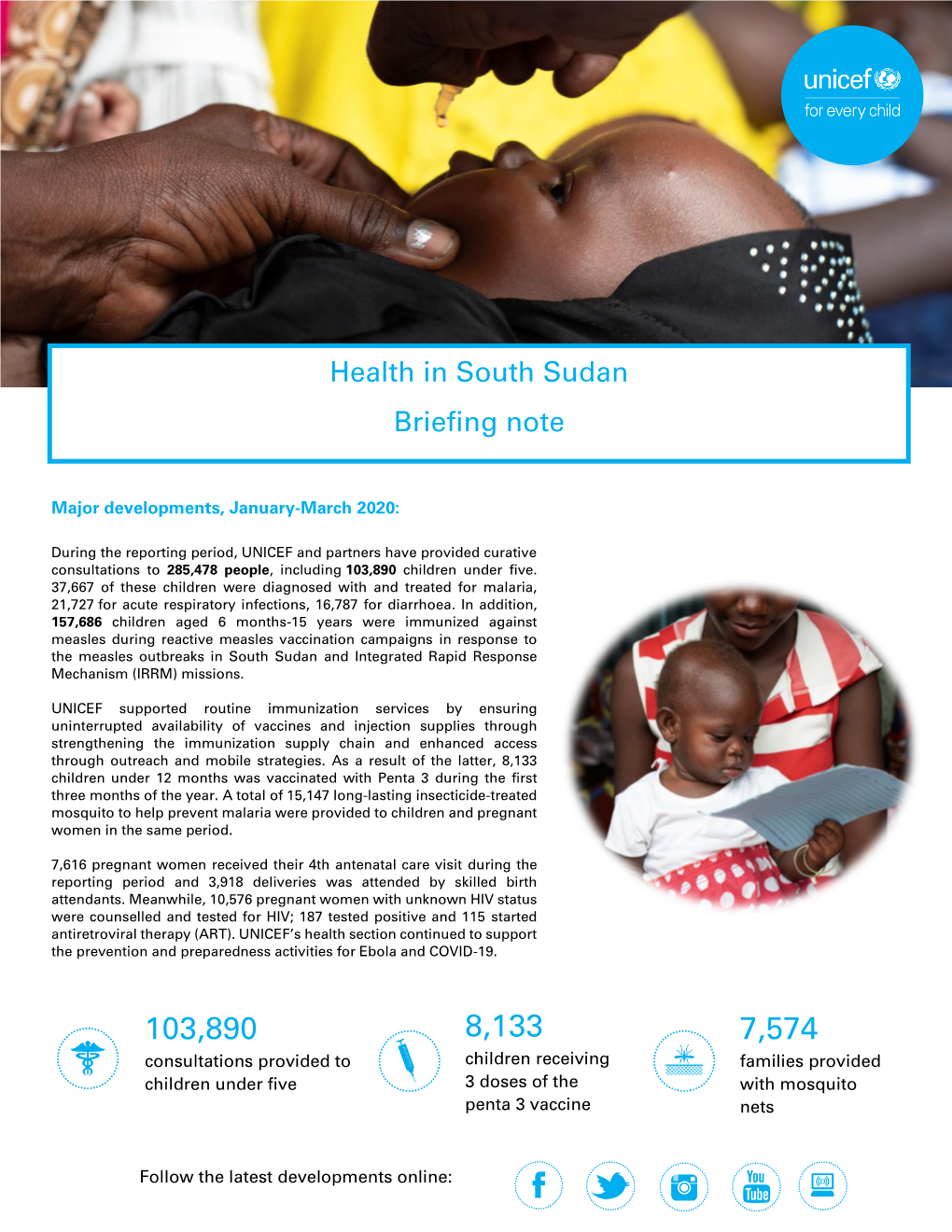 Health in South Sudan Briefing Note