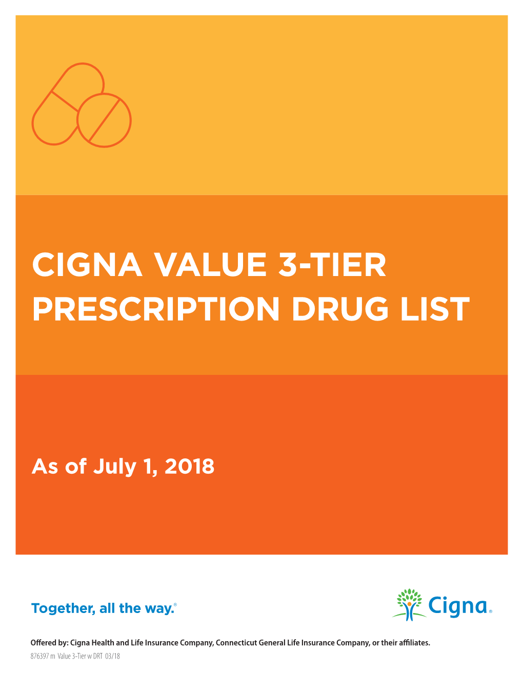 Cigna Value 3-Tier Prescription Drug List