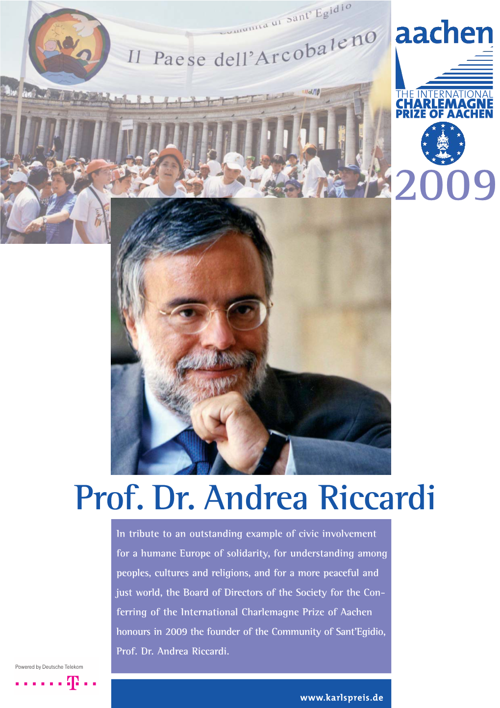 Prof. Dr. Andrea Riccardi