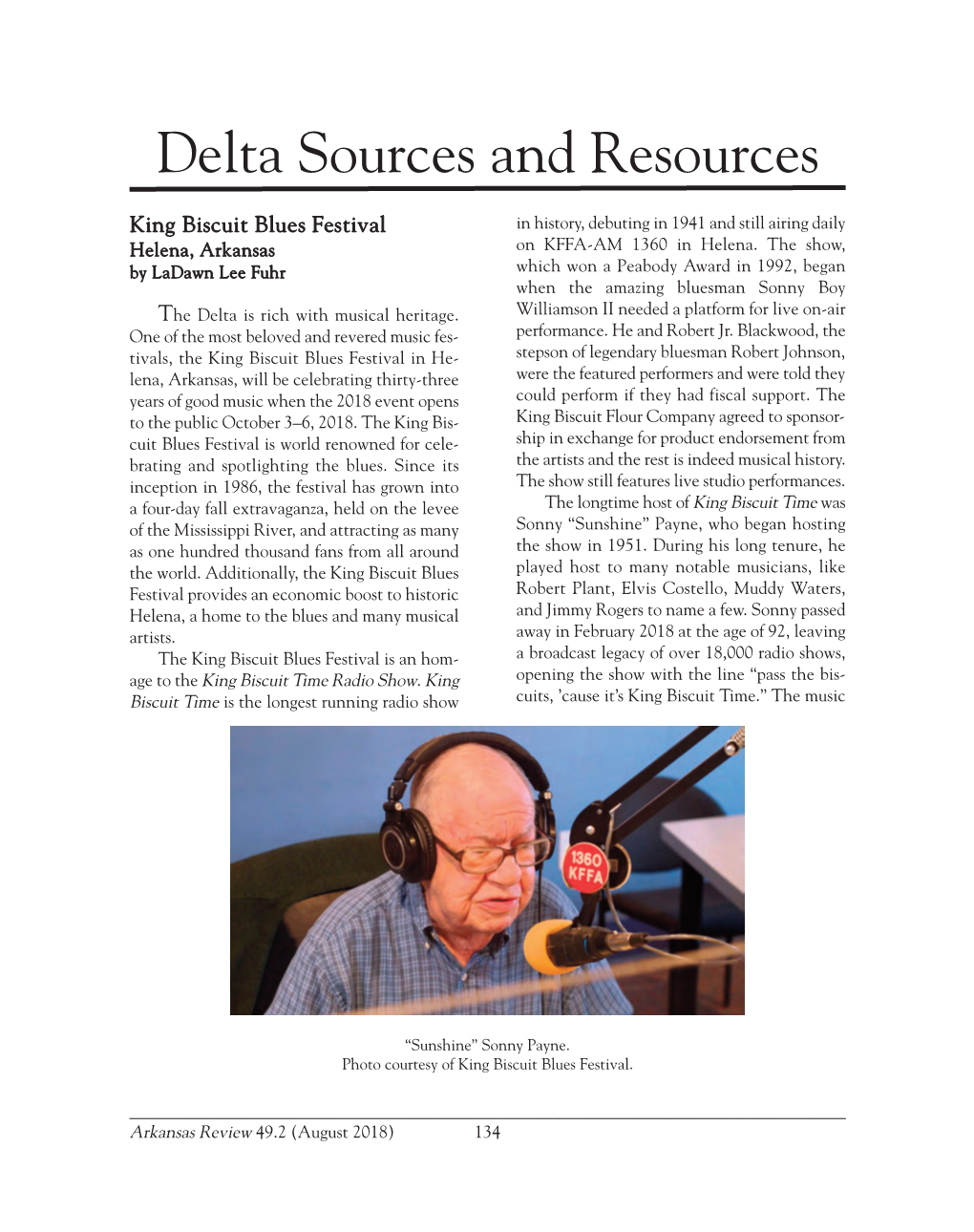 Delta Sources and Resources