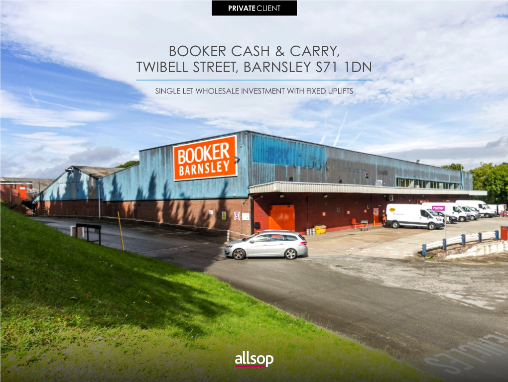 Booker Cash & Carry, Twibell Street, Barnsley S71