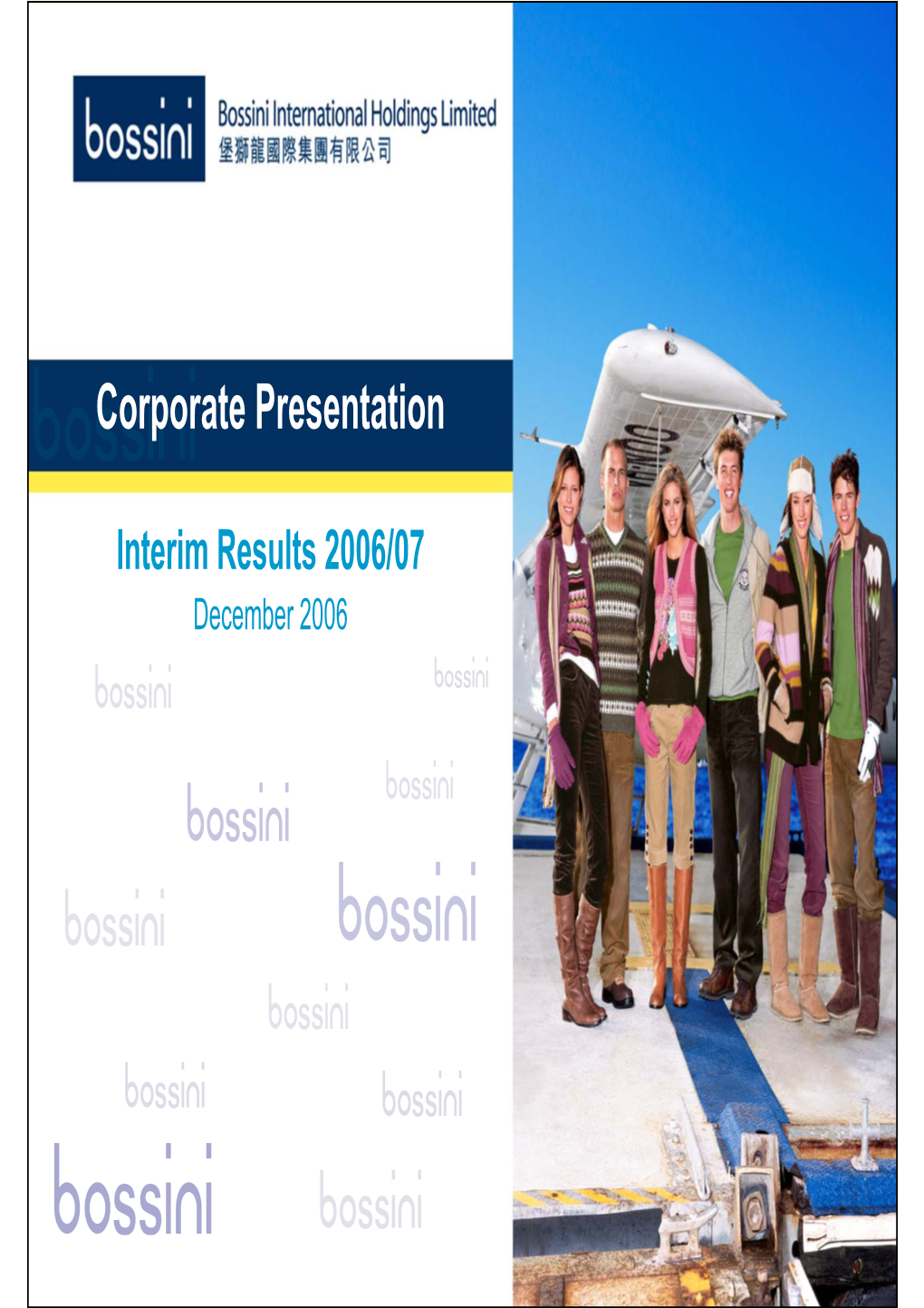 Bossini International Holdings Limited