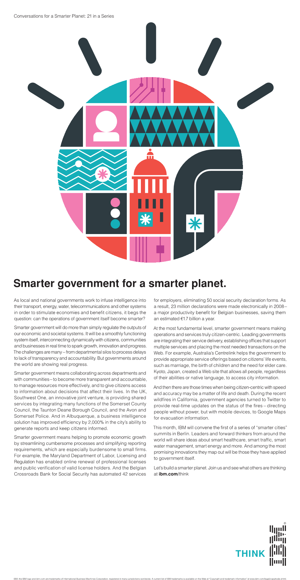 Smarter Government for a Smarter Planet