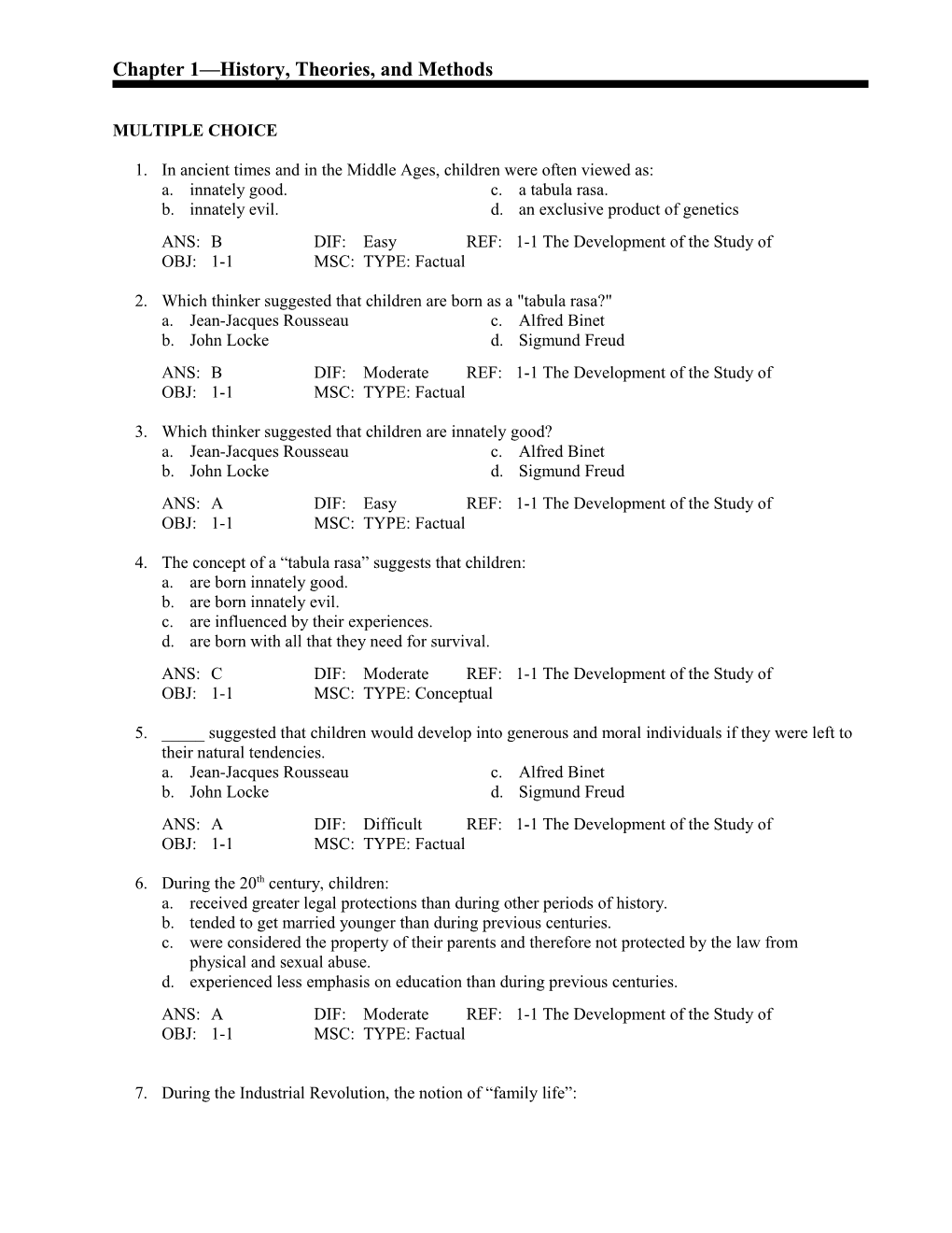 Chapter 1 History, Theories, and Methods