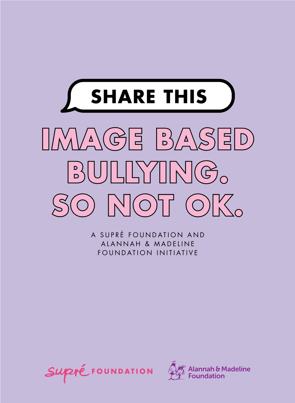 Image Based Bullying. So Not Ok