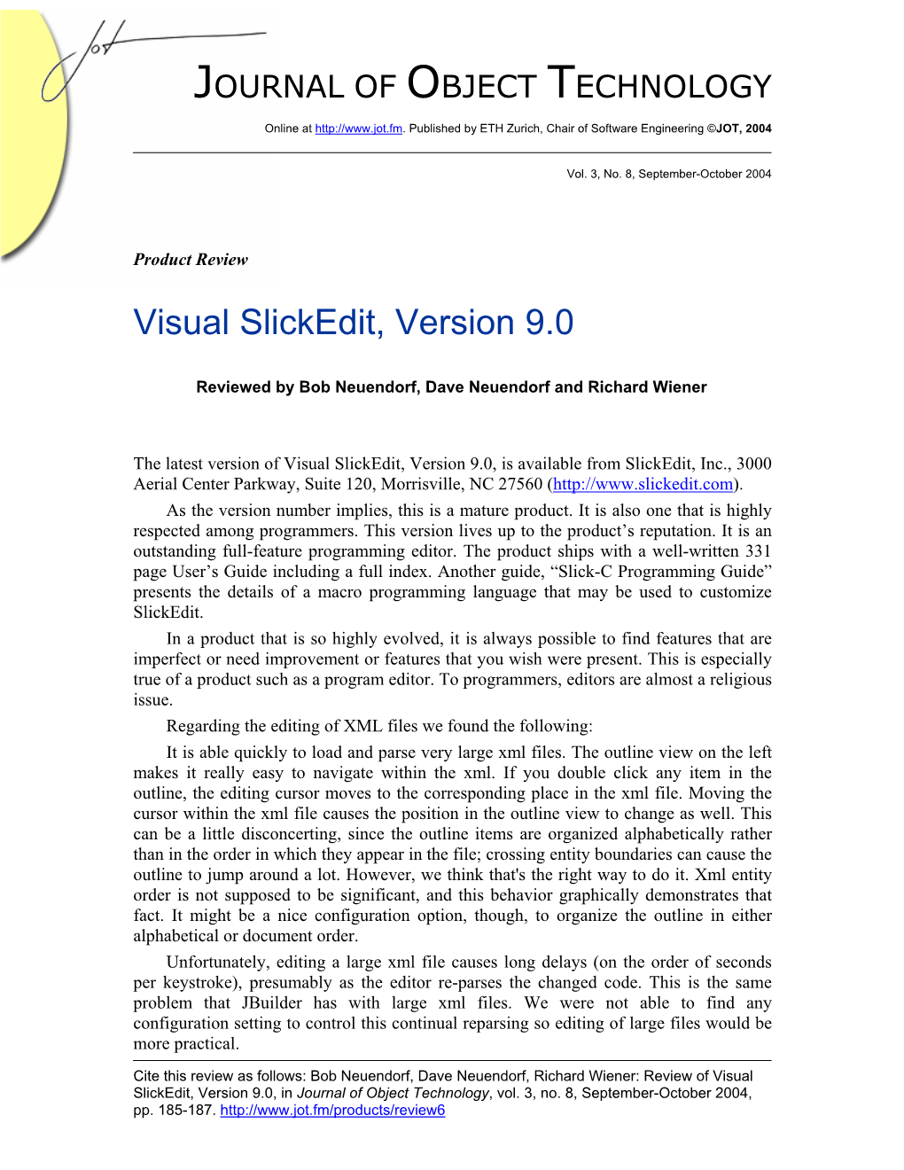 Visual Slickedit, Version 9.0