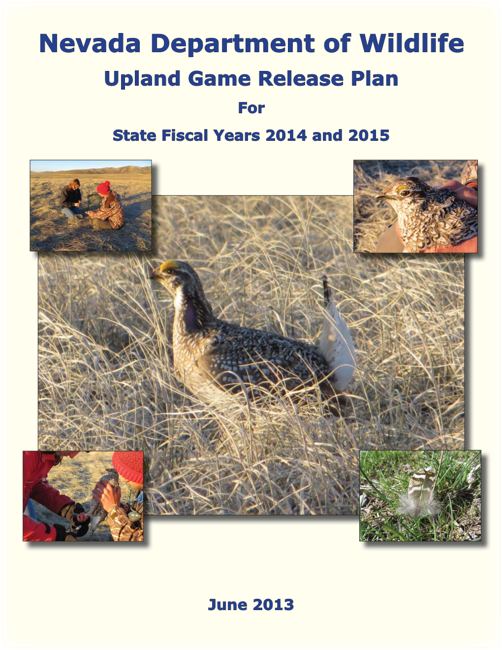 Proposed Releases Mountain Quail