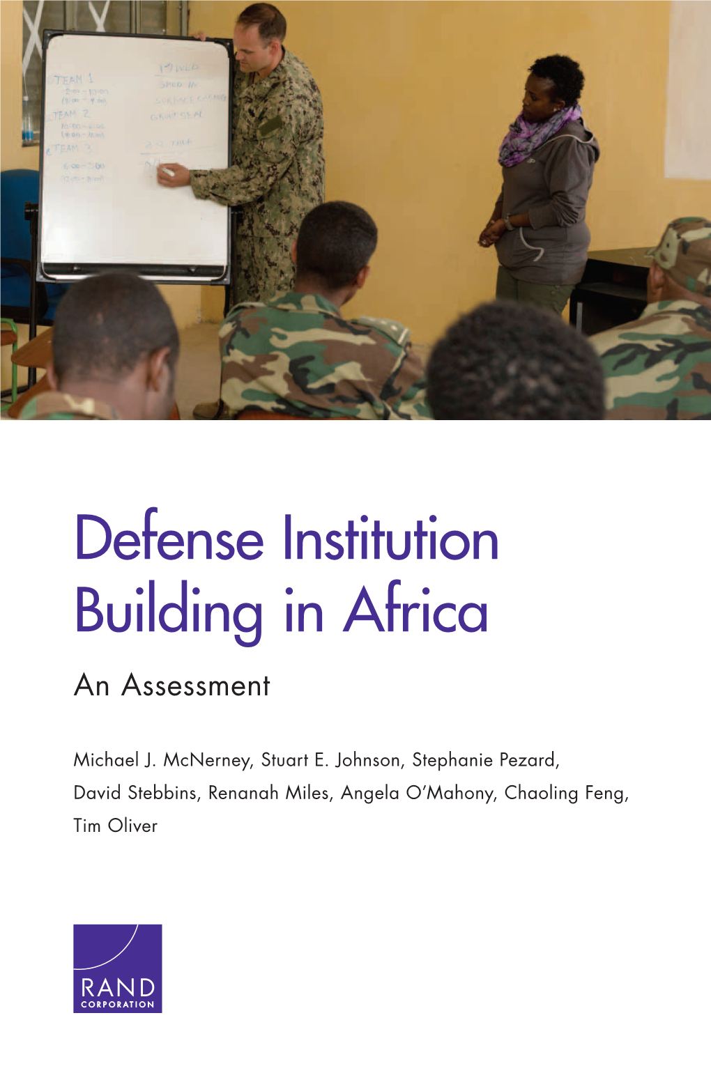 Defense Institution Building in Africa: an Assessment