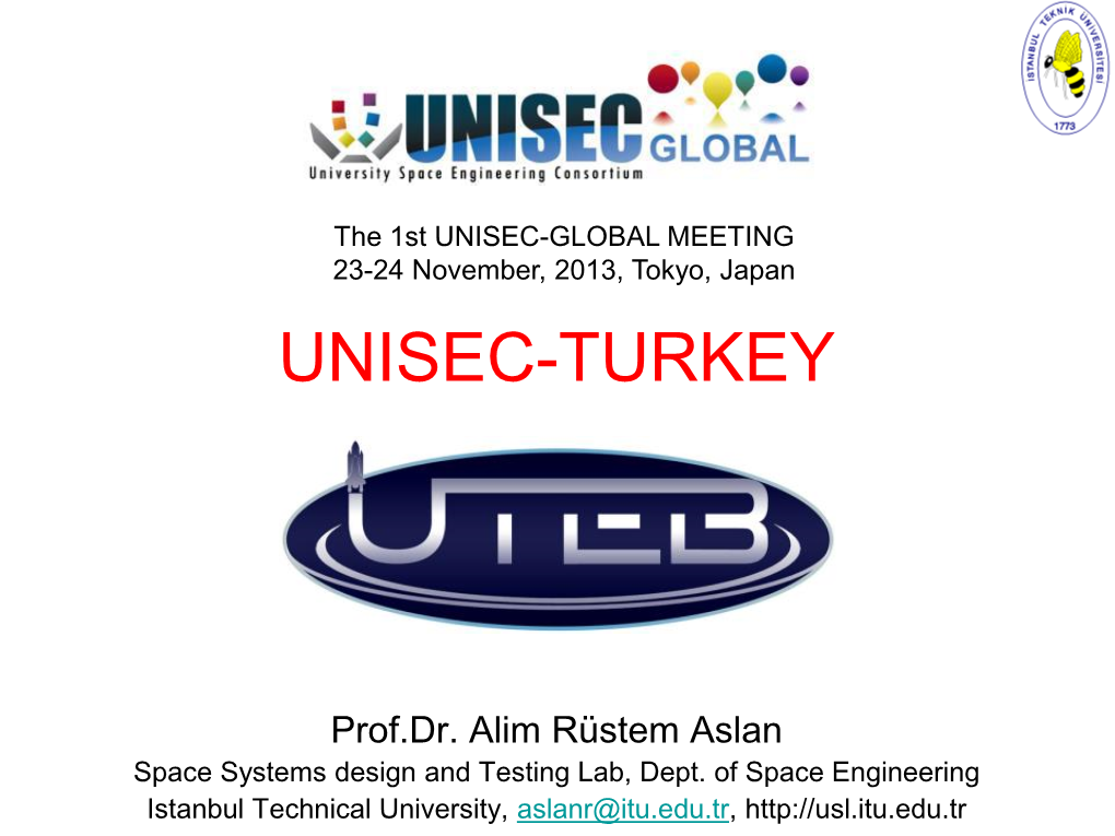 Türkiye'de Uzay Araçları Tasarımı Ve Uzay Çalışmaları