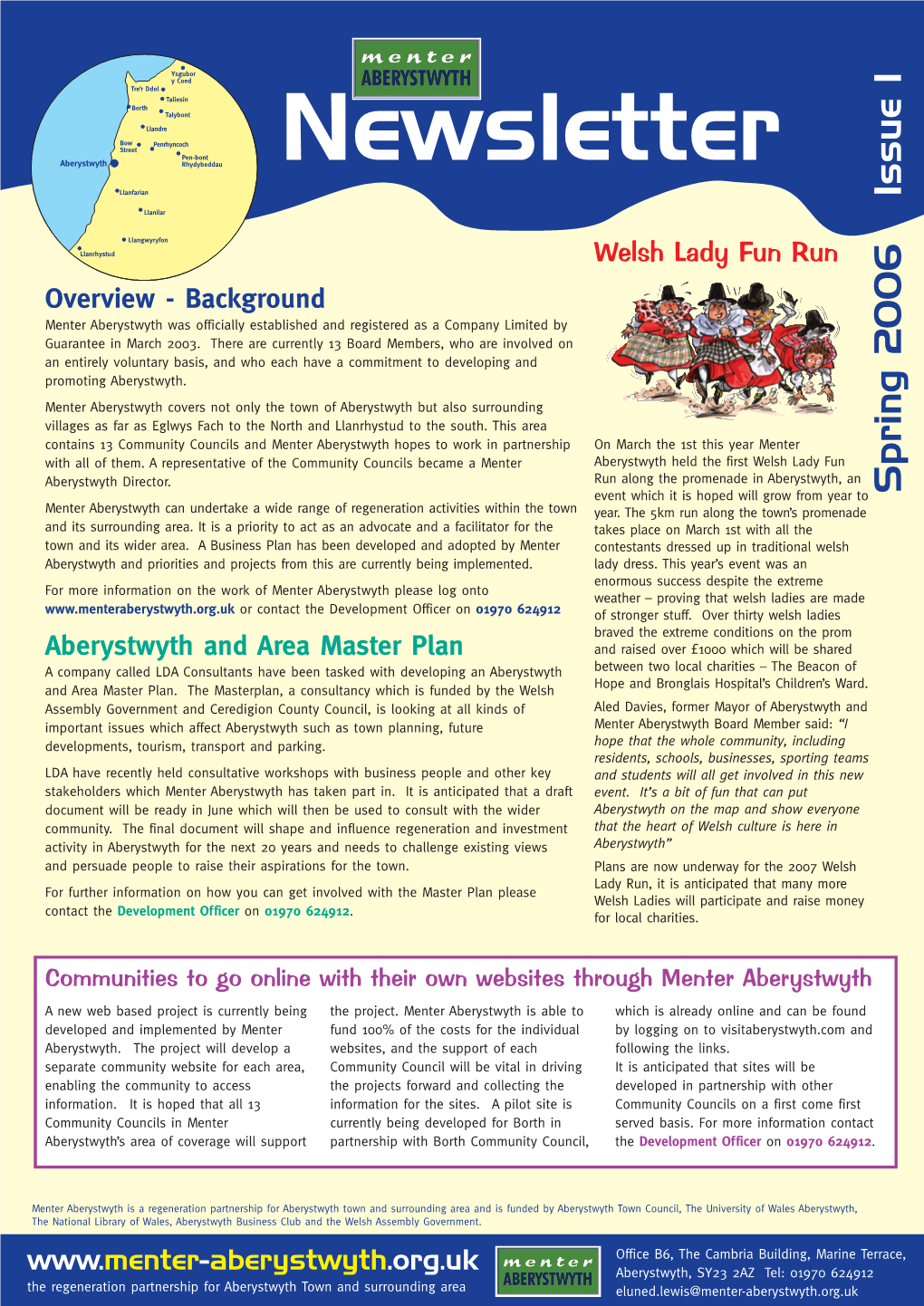 Menter Aberystwyth Newsletter 26/5/06 2:31 Pm Page 1