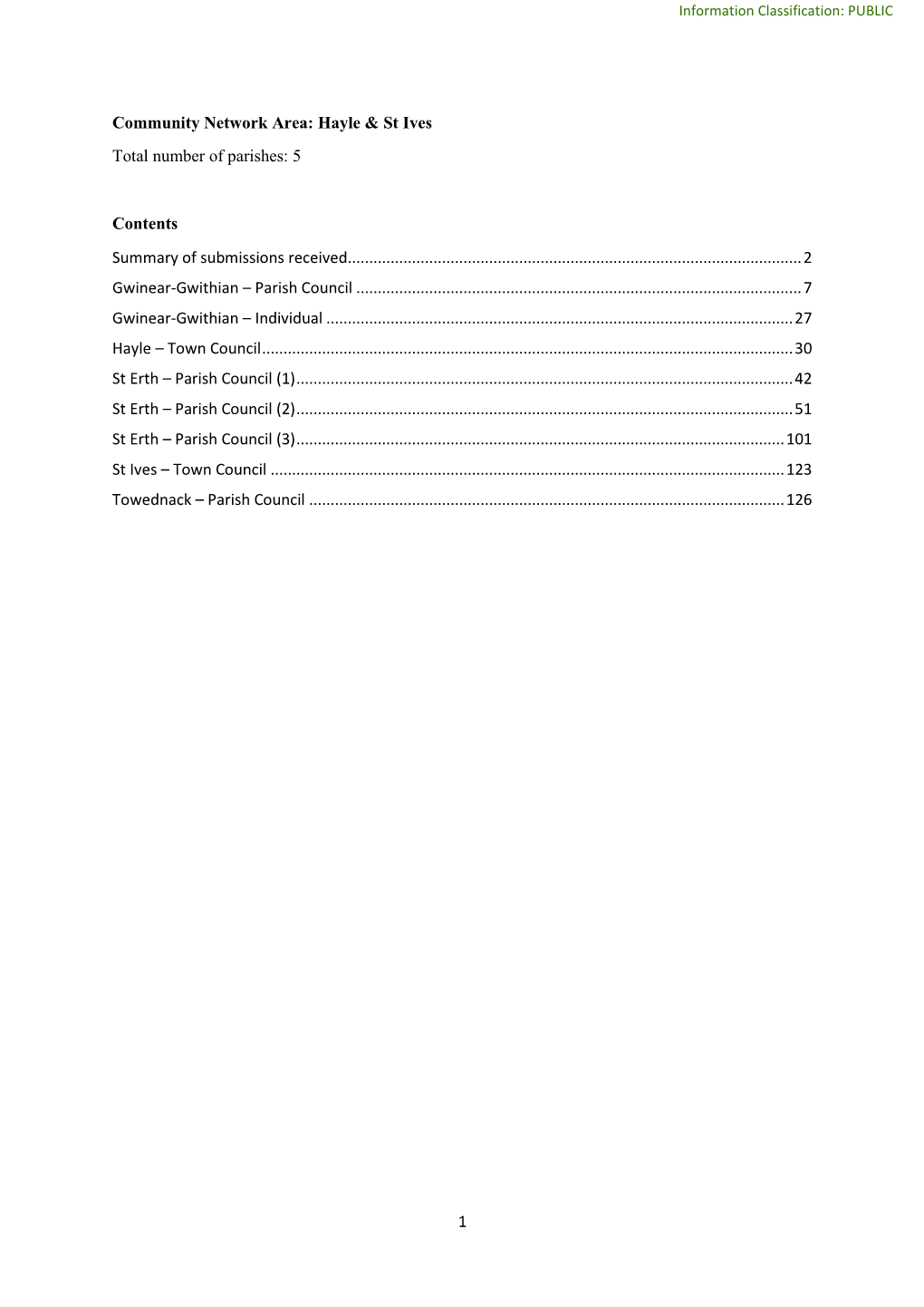 St Erth Parish Council