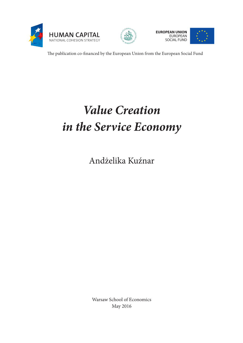 Value Creation in Service Economy