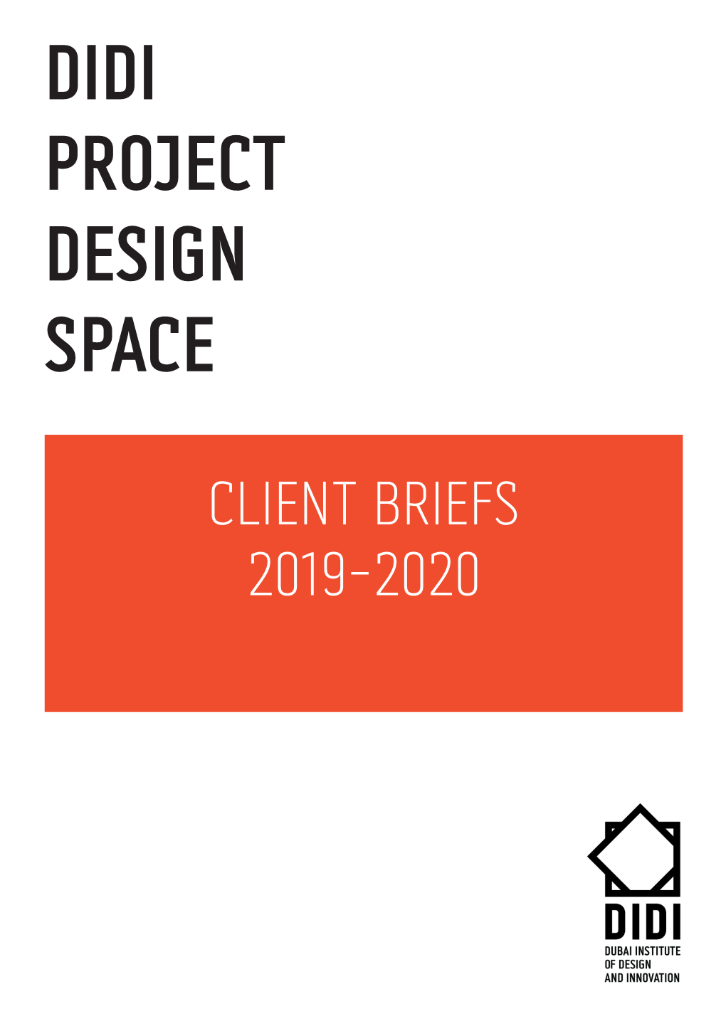 Didi Project Design Space