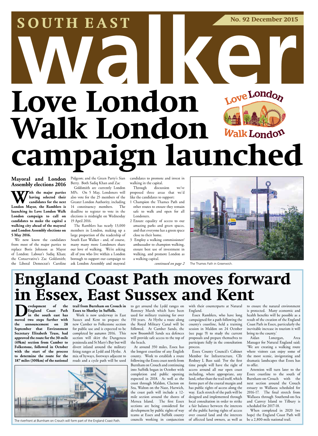 England Coast Path Moves Forward in Essex, East Sussex and Kent