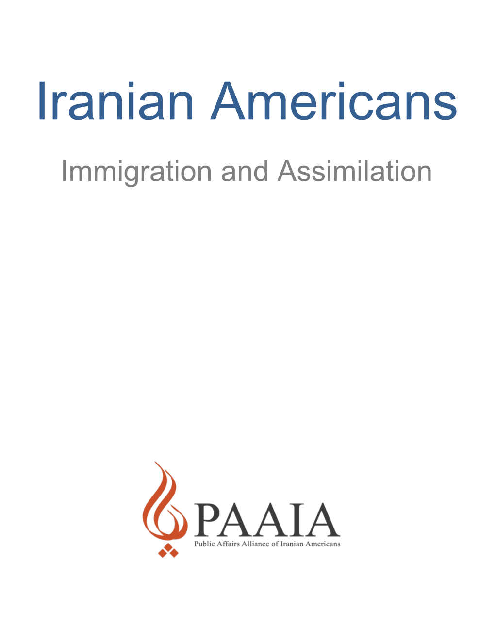 Public Affairs Alliance of Iranian Americans