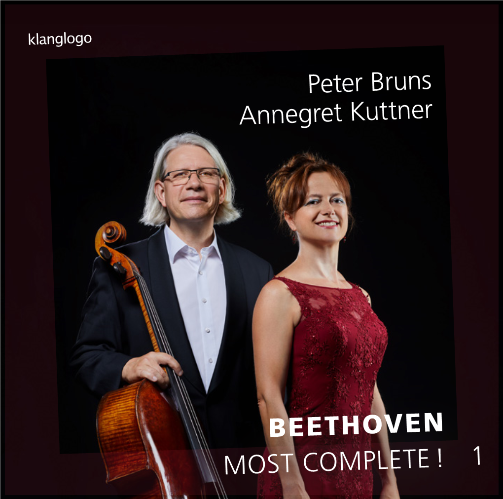 BEETHOVEN Most Complete ! Peter Bruns Annegret Kuttner 1