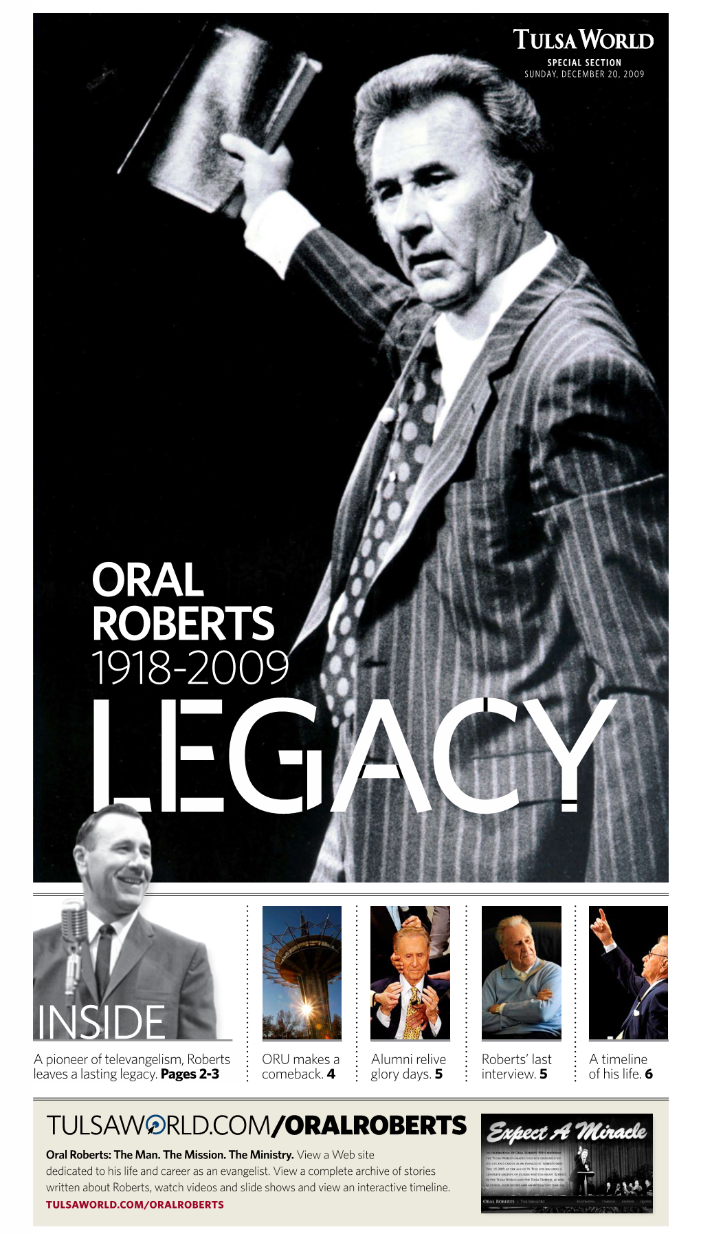 Oral Roberts 1918-2009
