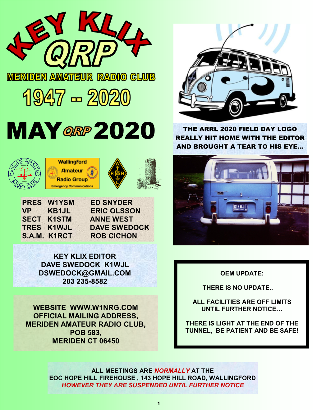 May QRP Newsletter